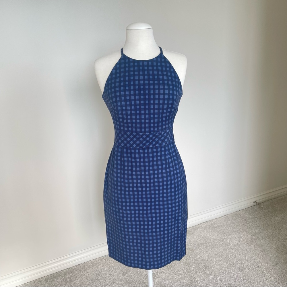 Checkered Midi dress